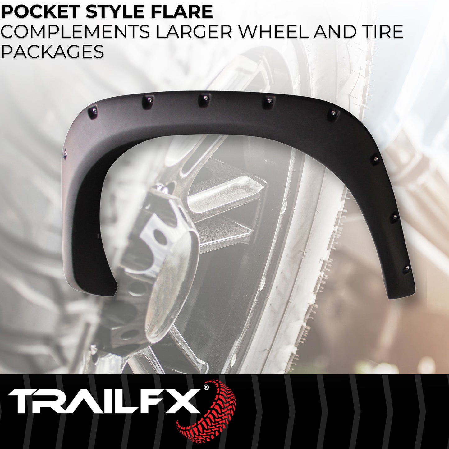 With Polished Stainless And Black Steel Rivets/ Stainless Hardware Kit by TrailFX