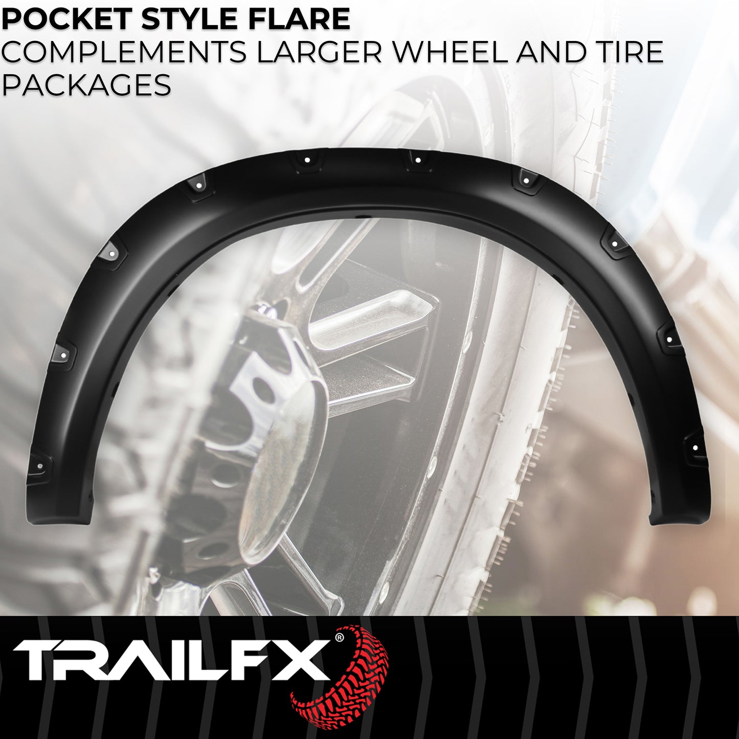 With Polished Stainless And Black Steel Rivets/ Stainless Hardware Kit by TrailFX