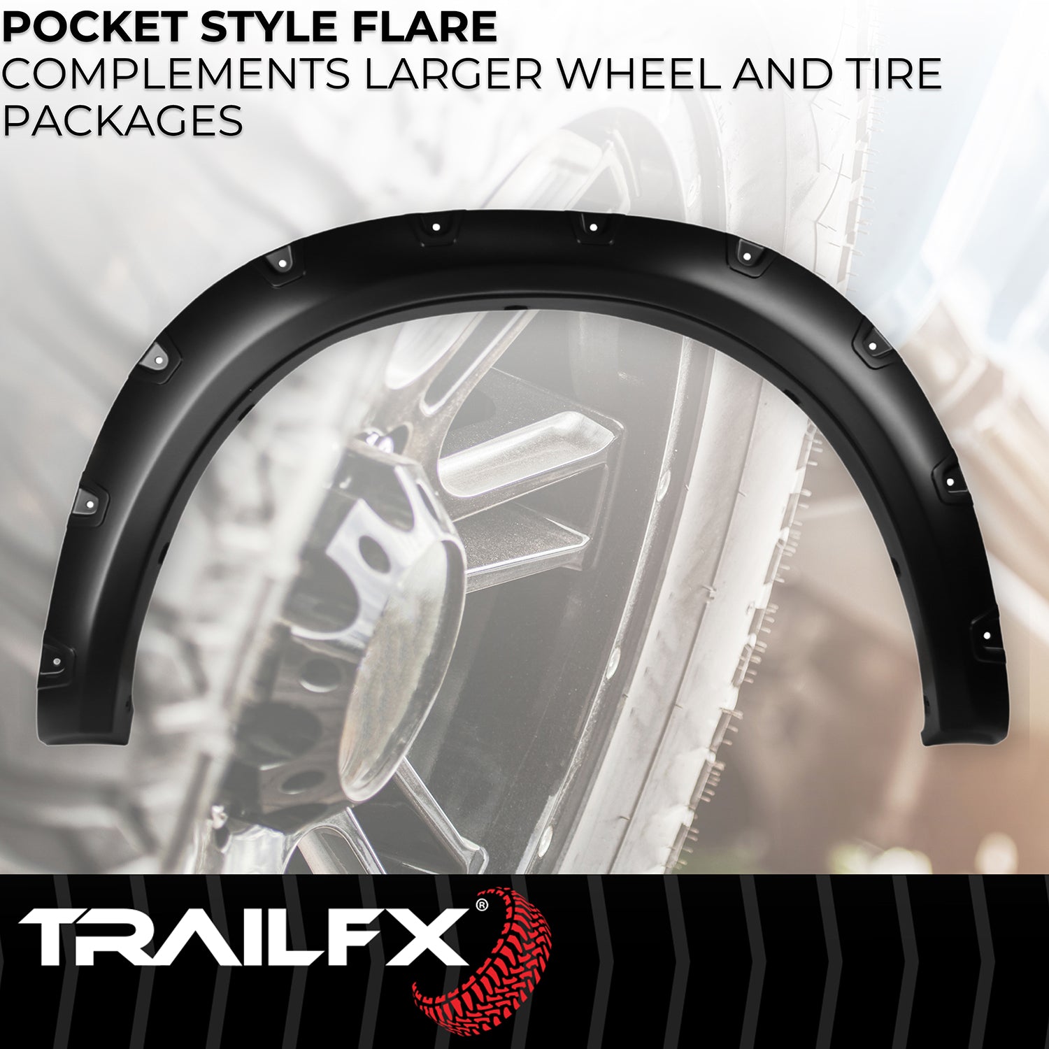 With Polished Stainless And Black Steel Rivets/ Stainless Hardware Kit by TrailFX