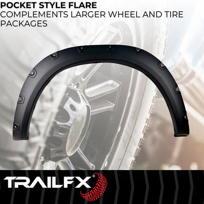With Polished Stainless And Black Steel Rivets/ Stainless Hardware Kit by TrailFX