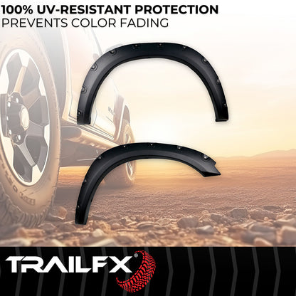 With Polished Stainless And Black Steel Rivets/ Stainless Hardware Kit by TrailFX