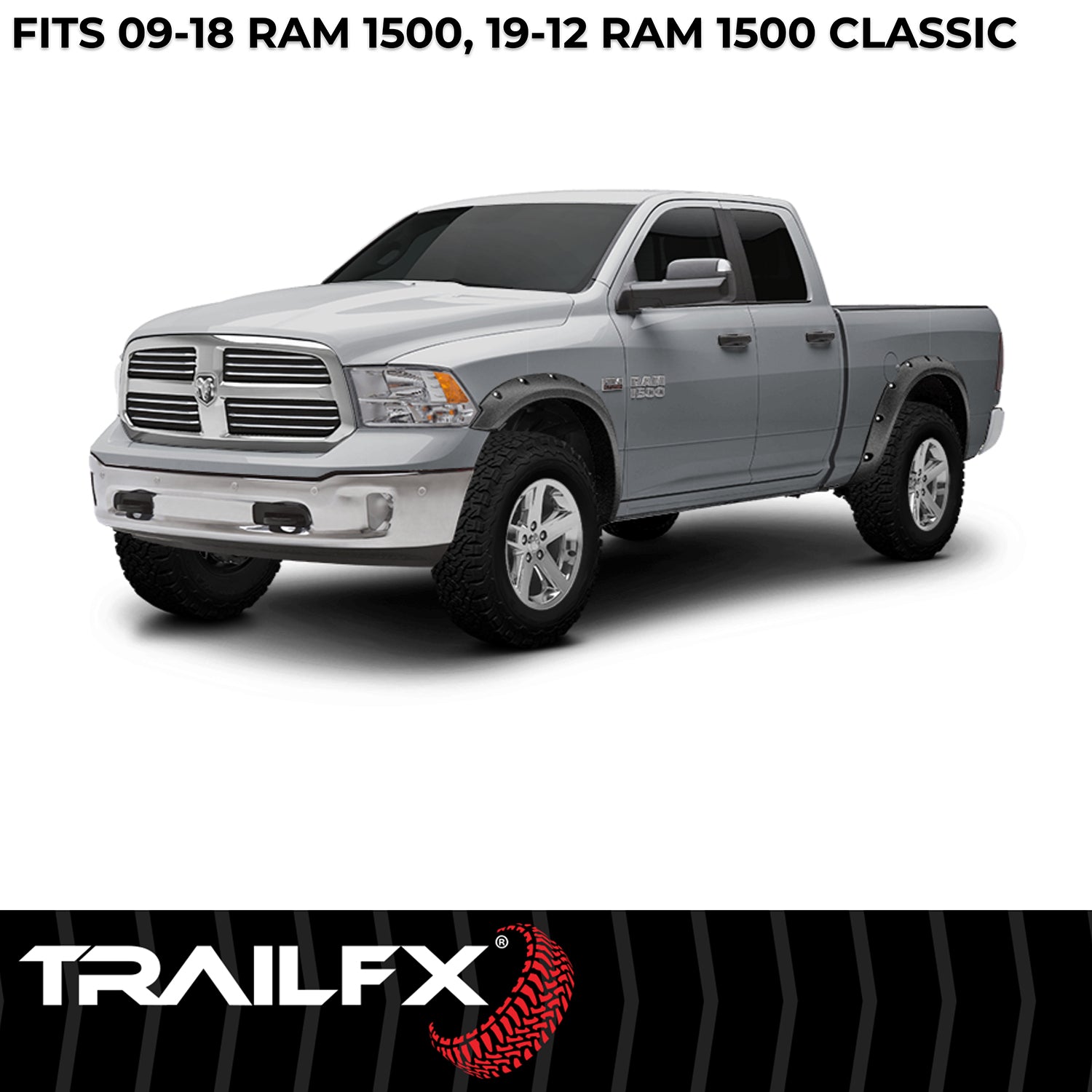 With Polished Stainless And Black Steel Rivets/ Stainless Hardware Kit by TrailFX