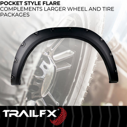 With Polished Stainless And Black Steel Rivets/ Stainless Hardware Kit by TrailFX