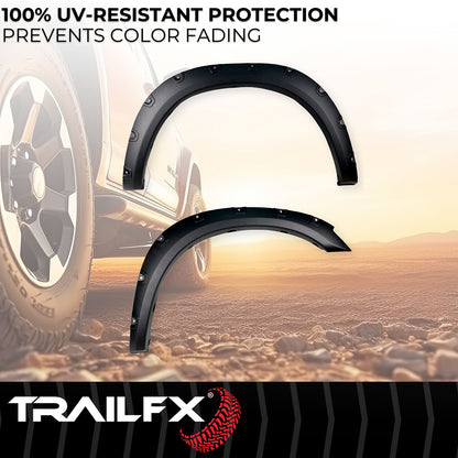 With Polished Stainless And Black Steel Rivets/ Stainless Hardware Kit by TrailFX