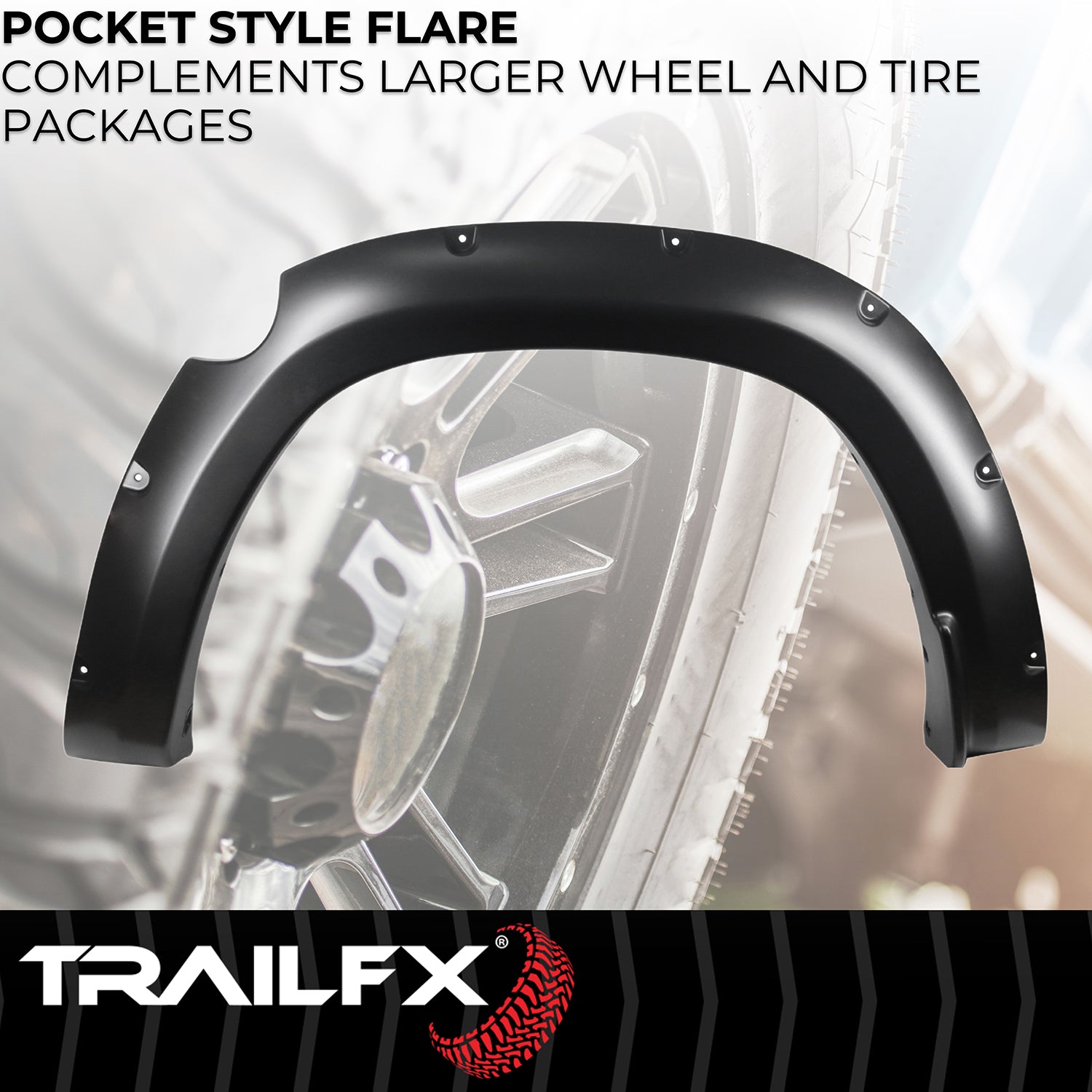 With Polished Stainless And Black Steel Rivets/ Stainless Hardware Kit by TrailFX