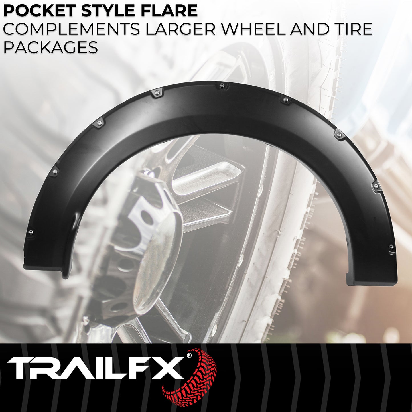With Polished Stainless And Black Steel Rivets/ Stainless Hardware Kit by TrailFX