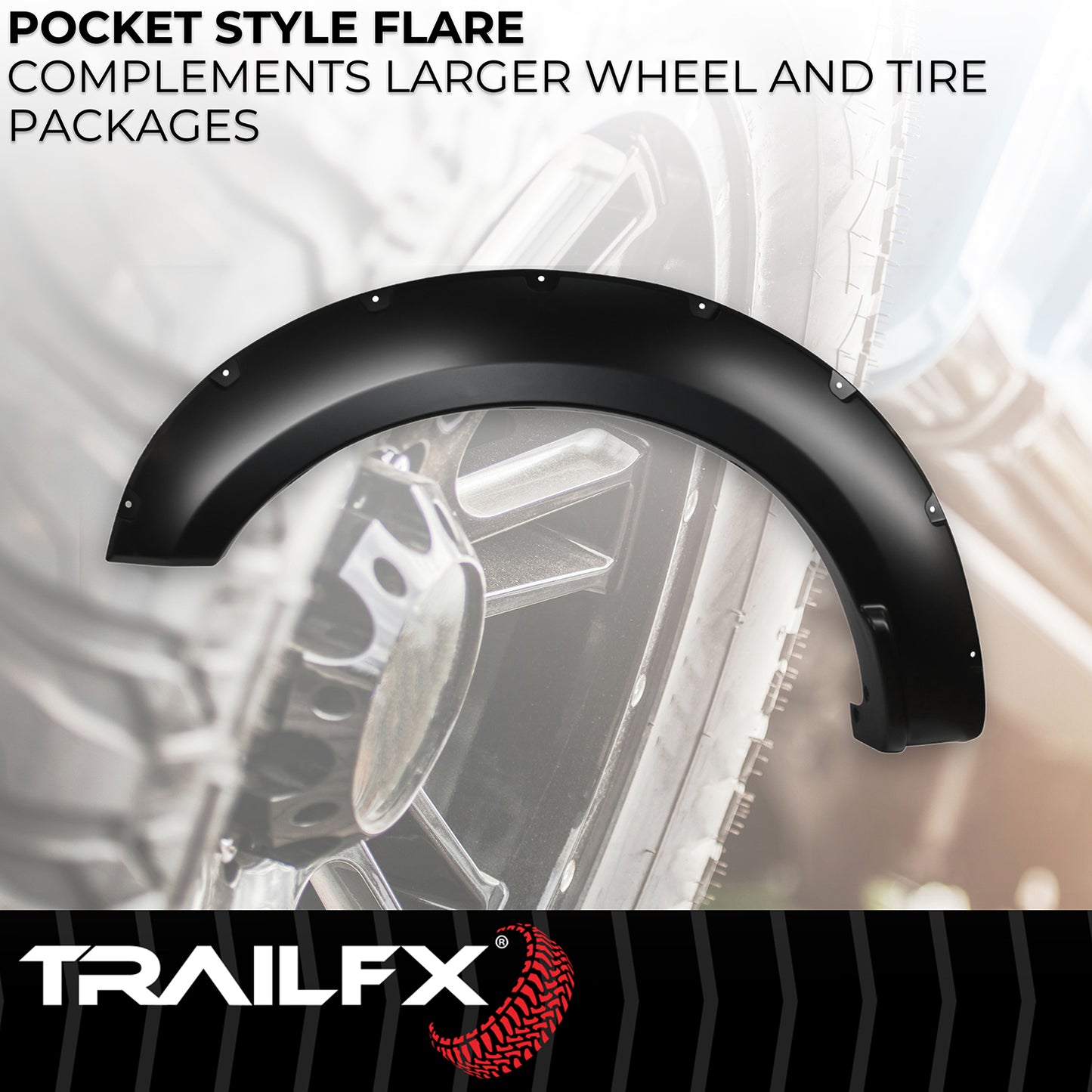 With Polished Stainless And Black Steel Rivets/ Stainless Hardware Kit by TrailFX