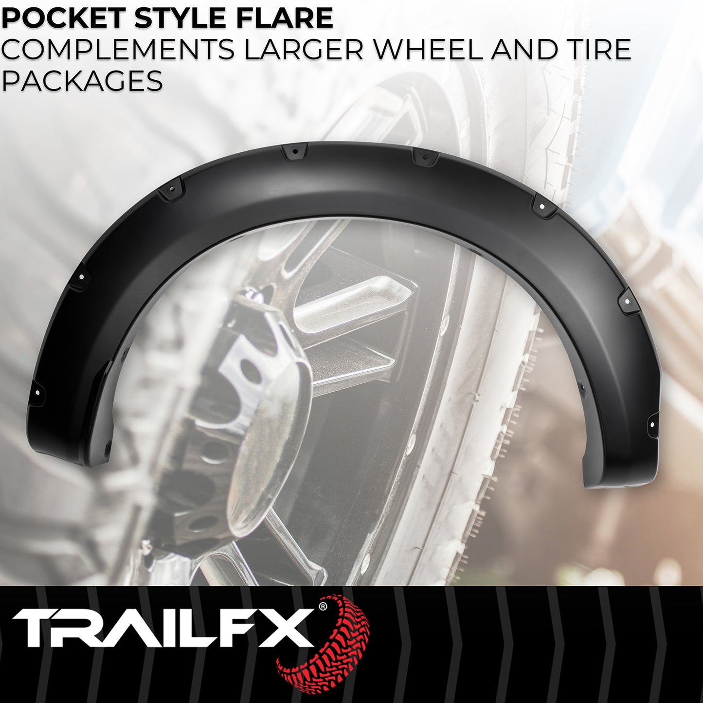 With Polished Stainless And Black Steel Rivets/ Stainless Hardware Kit by TrailFX