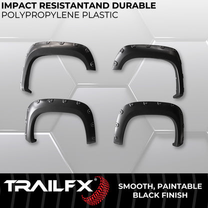 With Polished Stainless And Black Steel Rivets/ Stainless Hardware Kit by TrailFX