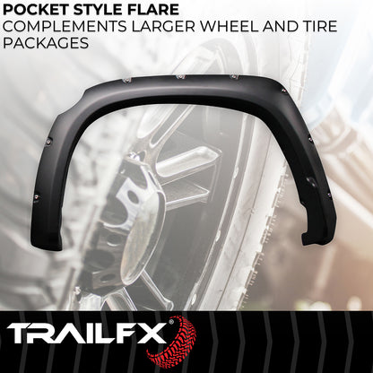 With Polished Stainless And Black Steel Rivets/ Stainless Hardware Kit by TrailFX