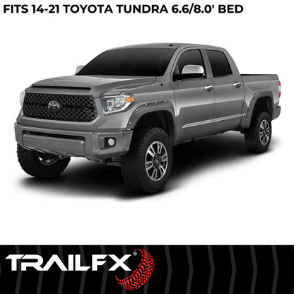 With Polished Stainless And Black Steel Rivets/ Stainless Hardware Kit by TrailFX