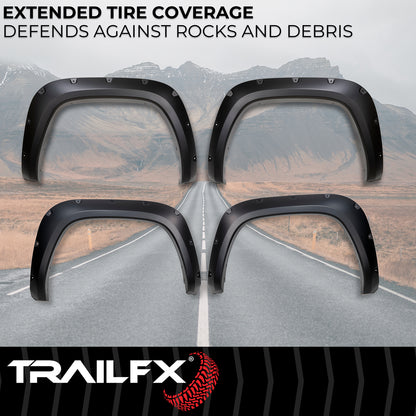With Polished Stainless And Black Steel Rivets/ Stainless Hardware Kit by TrailFX