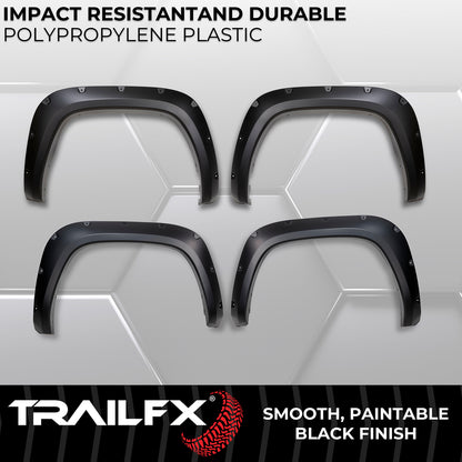 With Polished Stainless And Black Steel Rivets/ Stainless Hardware Kit by TrailFX