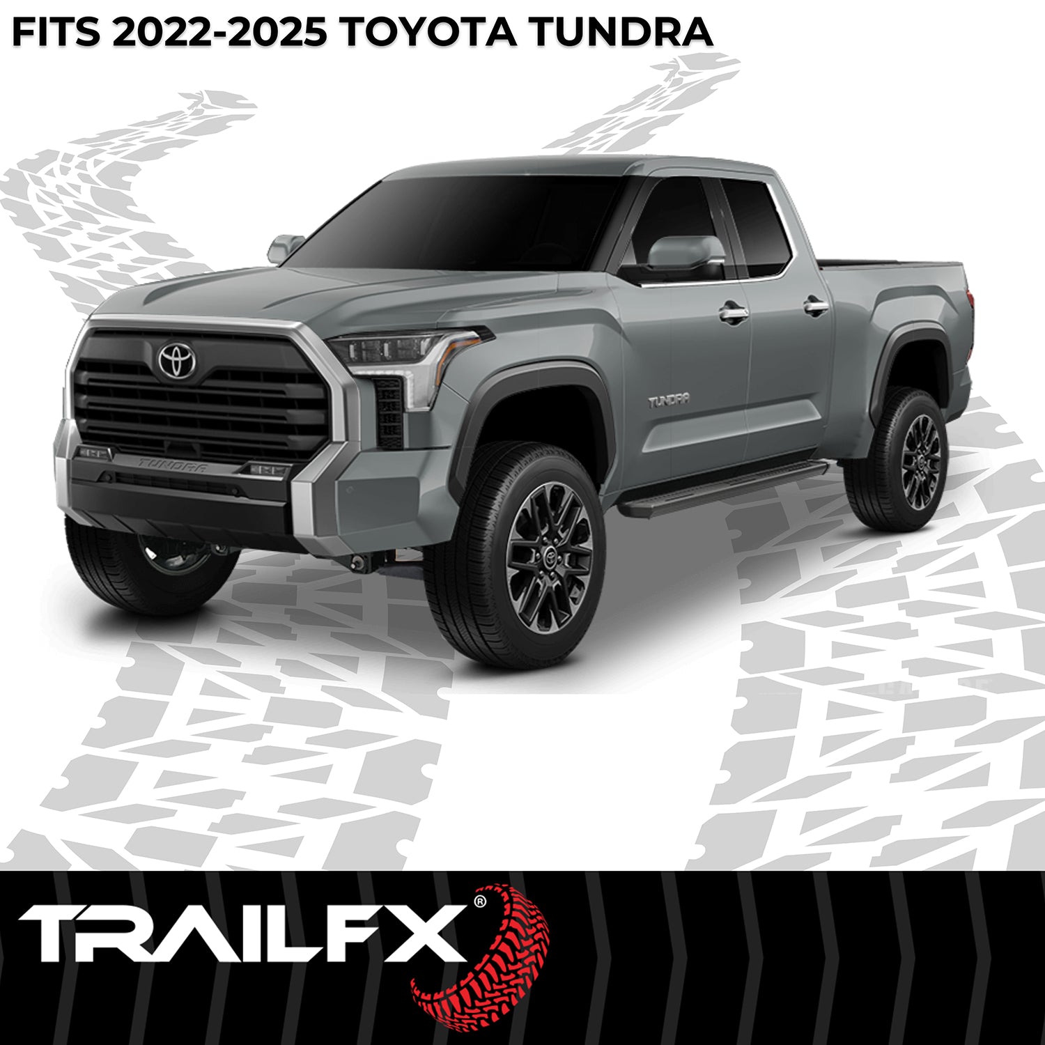 With Polished Stainless And Black Steel Rivets/ Stainless Hardware Kit by TrailFX
