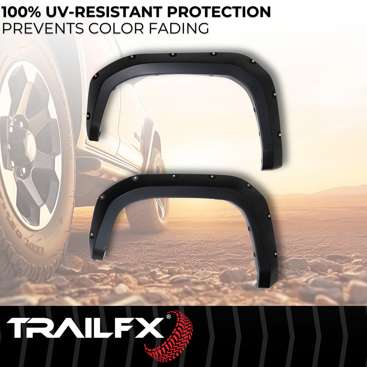 With Polished Stainless And Black Stainless Steel Rivets/ Stainless Hardware Kit by TrailFX