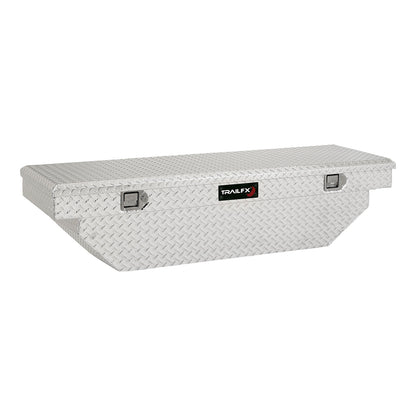 Crsovr Angled Sgl Lid Dia Tread Bright Pol Alum 60x19.25x13.5 W/Tray by TrailFX