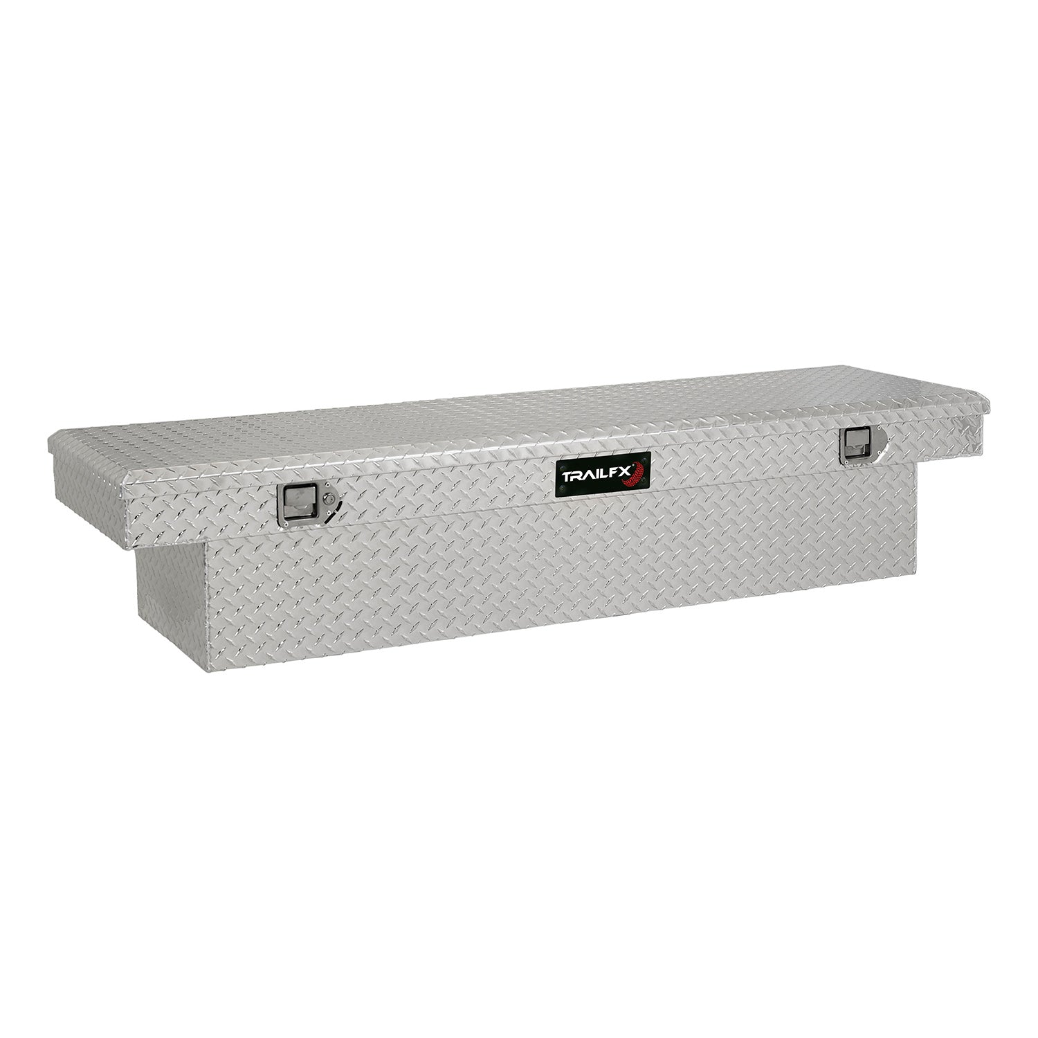 Crsovr Std Sgl Lid Dia Tread Bright Pol 16 Gauge Alum 69x19.25x13.5 Cap W/Tray by TrailFX