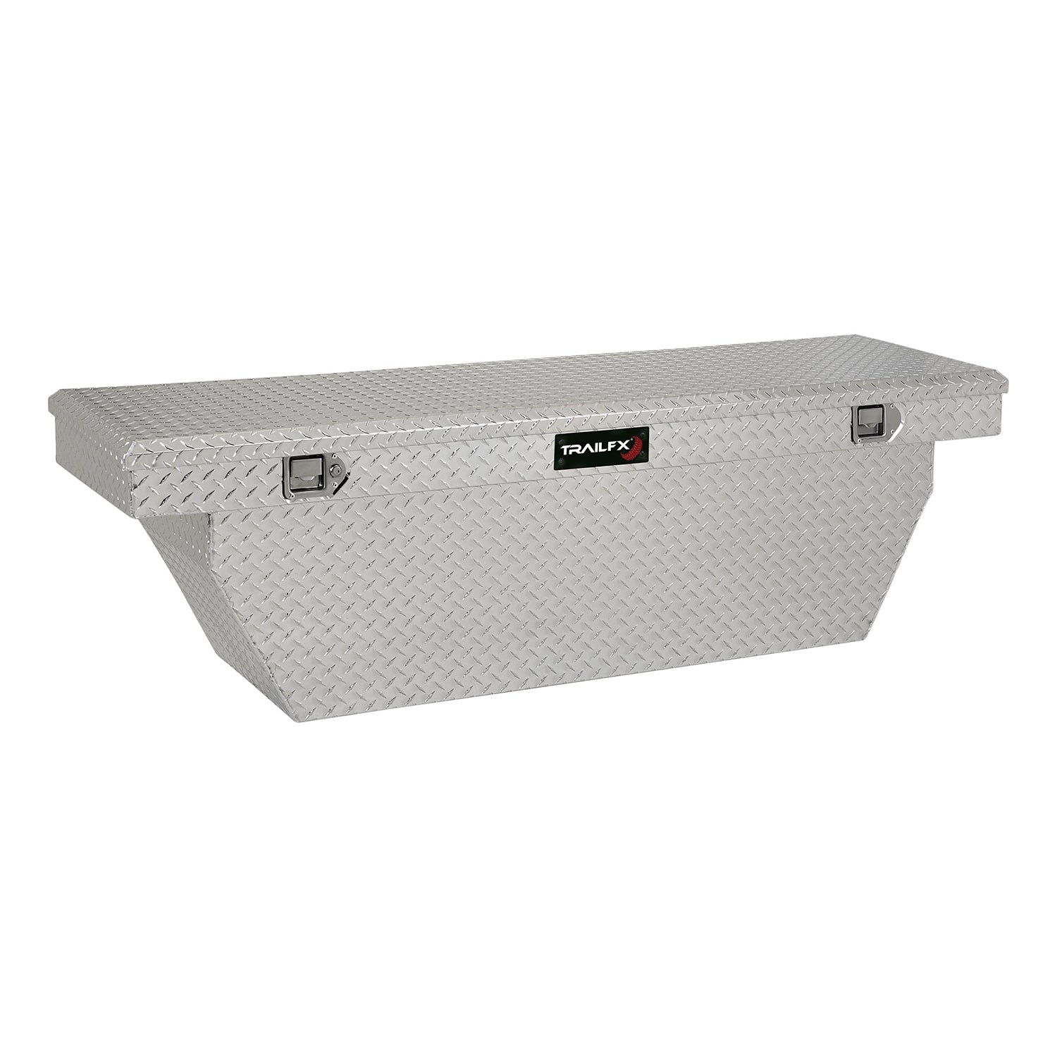 Crsovr Deep Sgl Lid Dia Tread Bright Pol Alum 69x19.25x19.5 W/Tray by TrailFX