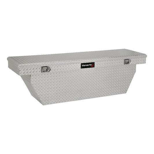 Crsovr Deep Sgl Lid Dia Tread Bright Pol Alum 69x19.25x19.5 W/Tray by TrailFX