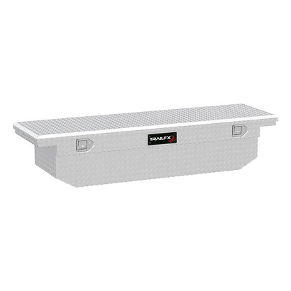 Crsovr- LP Sgl Lid Dia Tread Bright Pol 16 Gauge Alum 69x19.25x13.5 W/Tray by TrailFX