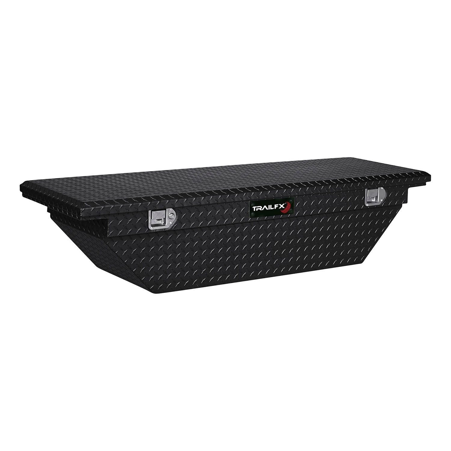 Crsovr- LP Sgl Lid Pwdr Ctd Black 16 Gauge Alum 69x19.25x13.5 W/Tray by TrailFX