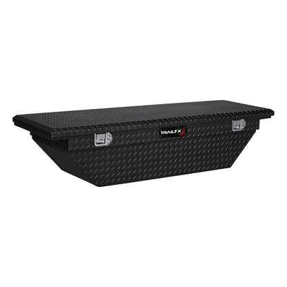 Crsovr- LP Sgl Lid Pwdr Ctd Black 16 Gauge Alum 69x19.25x13.5 W/Tray by TrailFX