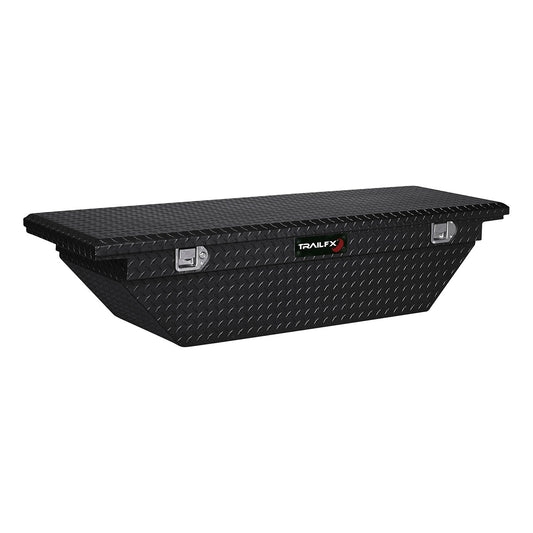 Crsovr- LP Sgl Lid Pwdr Ctd Black 16 Gauge Alum 69x19.25x13.5 W/Tray by TrailFX