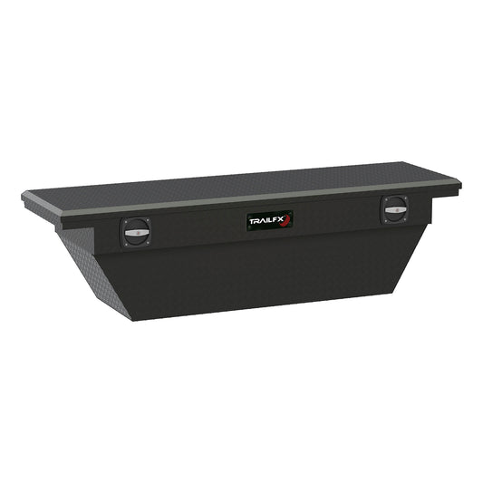 Crsovr Dp Ang Lo Pro Sgl Lid Dia Trd Mat Blk Alum 69x19.25x17.5 W/O Rail On Lid by TrailFX