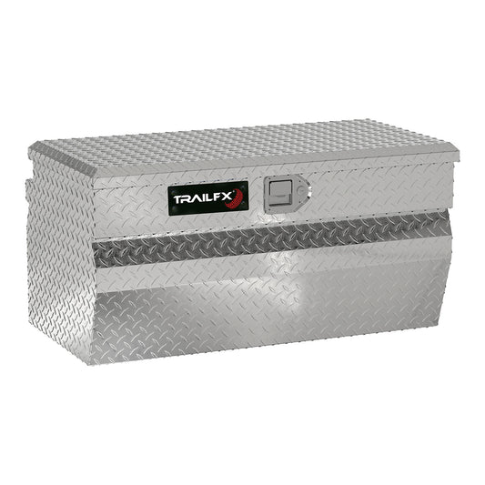 Chest Sgl Lid Dia Tread Bright Pol 16 Gauge Alum 36x19-7/8x17-1/8 by TrailFX
