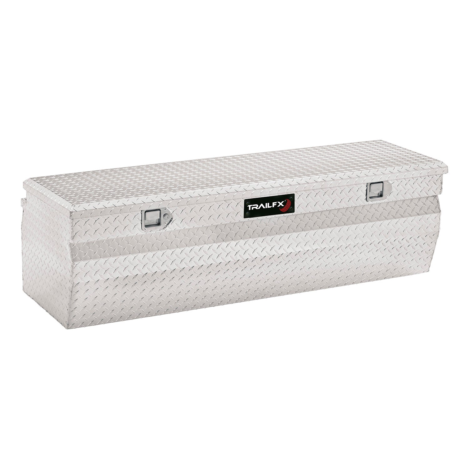 Chest Sgl Lid Dia Tread Bright Pol 16 Gauge Alum 42x19-7/8x17-1/8 by TrailFX