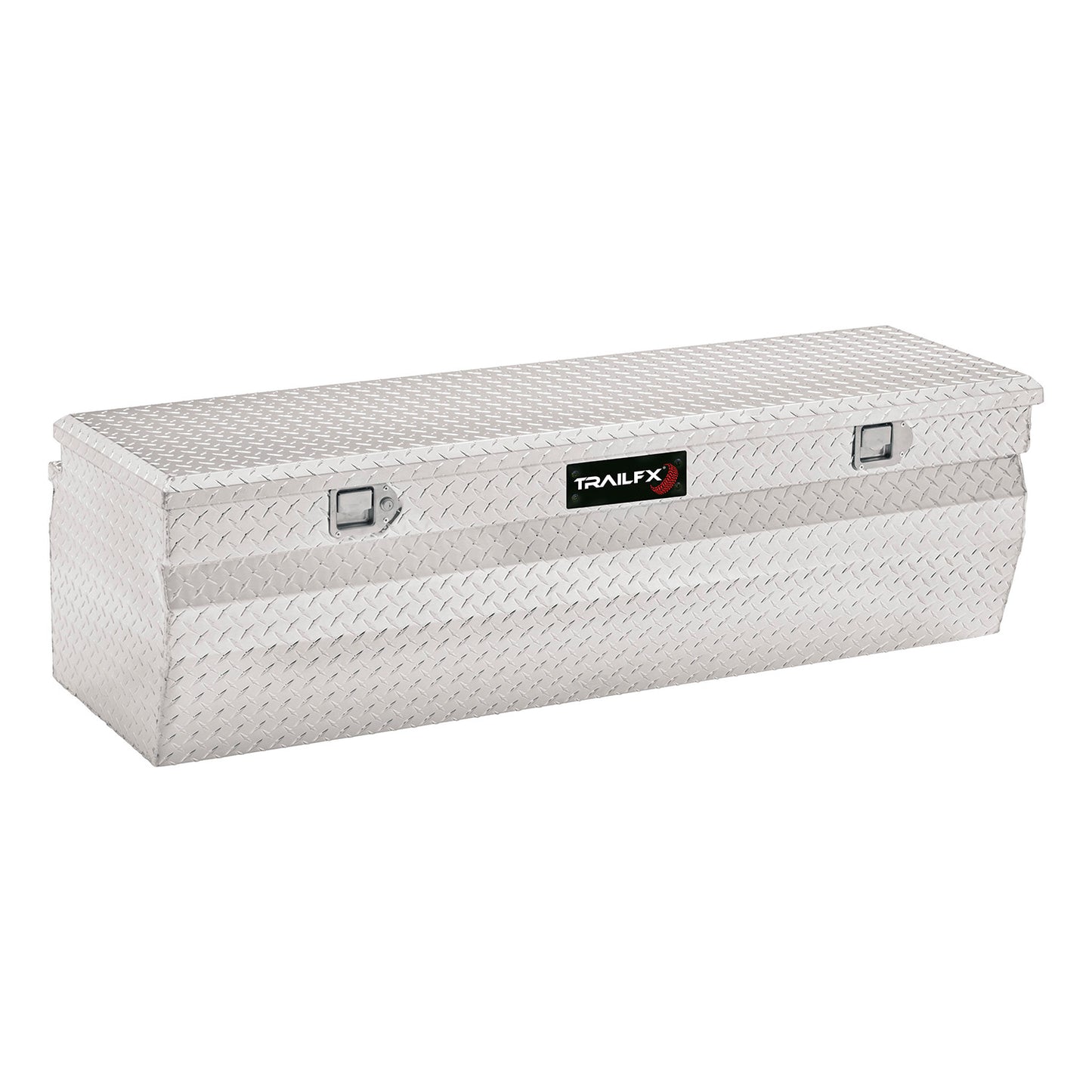 Chest Sgl Lid Dia Tread Bright Pol 16 Gauge Alum 47x19-7/8x17-1/8 by TrailFX