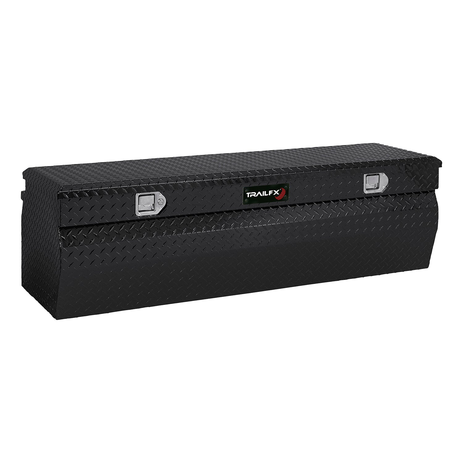 Chest Sgl Lid Gloss Black 16 Gauge Alum 47x19-7/8x17-1/8 9.6 Cubic Ft Cap by TrailFX