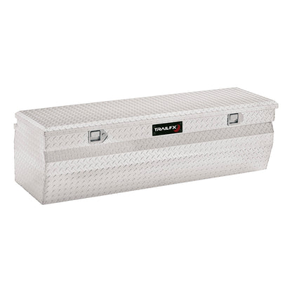 Chest Sgl Lid Dia Tread Bright Pol 16 Gauge Alum 54x19-7/8x17-1/8 by TrailFX