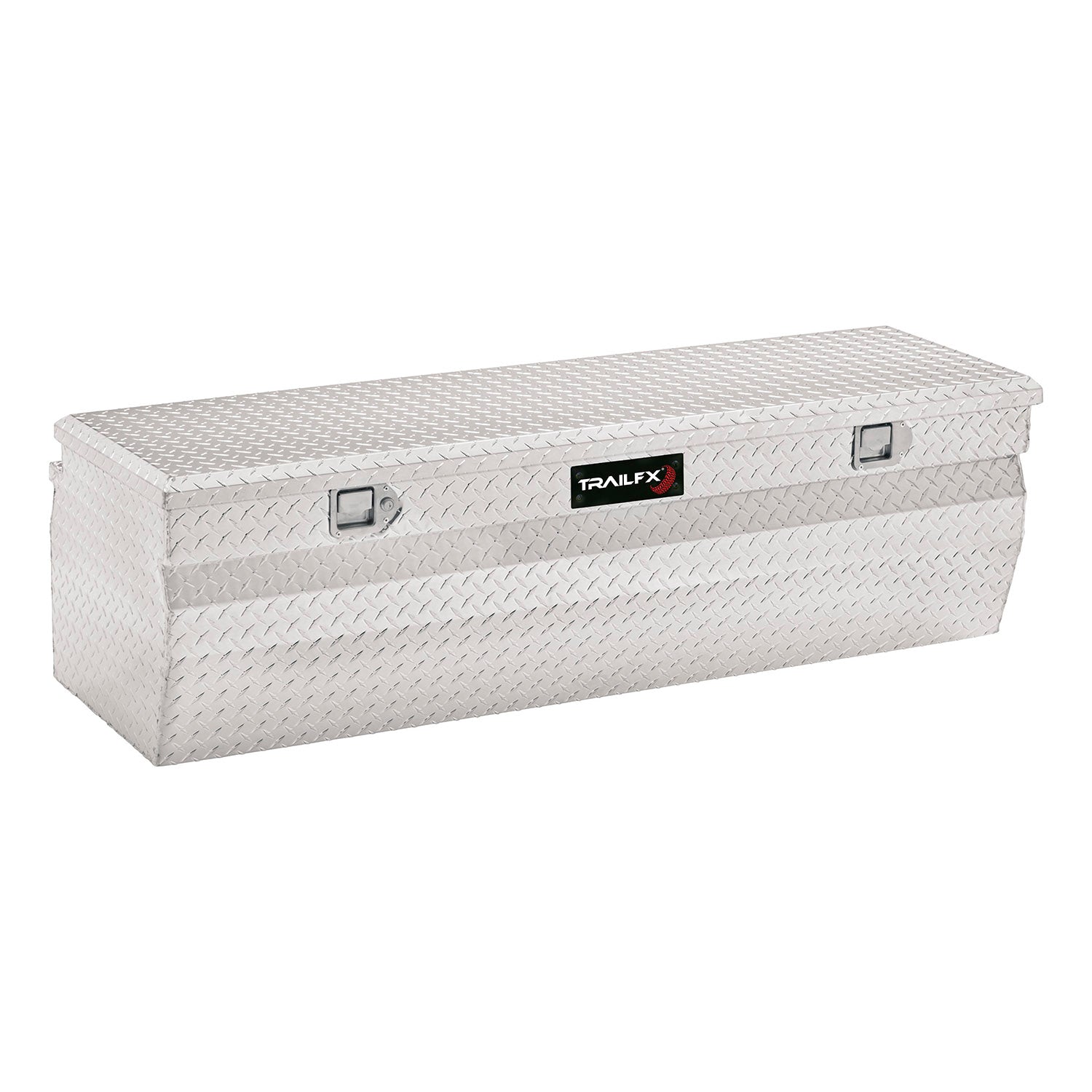 Chest Sgl Lid Dia Tread Bright Pol 16 Gauge Alum 60x19-7/8x17-1/8 by TrailFX