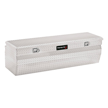 Chest Sgl Lid Dia Tread Bright Pol 16 Gauge Alum 60x19-7/8x17-1/8 by TrailFX