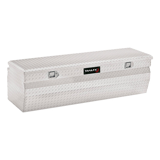 Chest Sgl Lid Dia Tread Bright Pol 16 Gauge Alum 60x19-7/8x17-1/8 by TrailFX