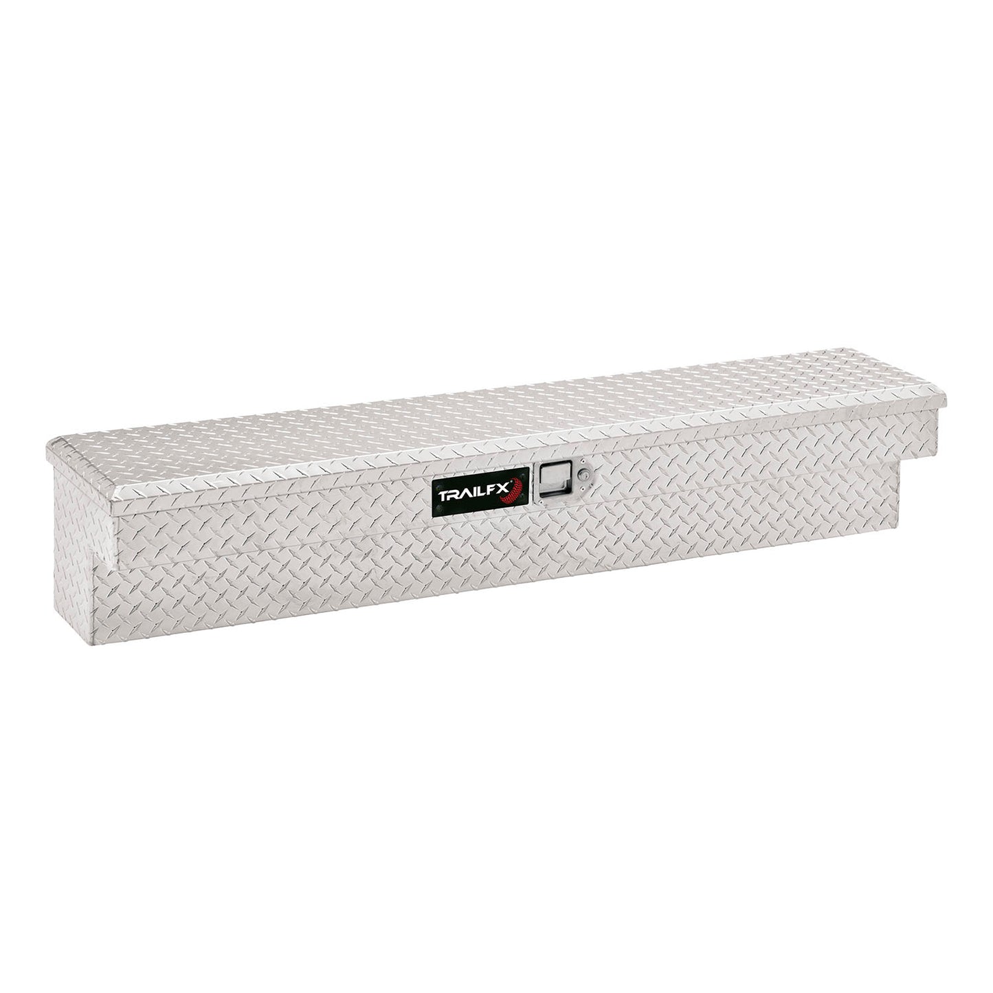 Side Mount Sgl Lid Dia Tread Bright Pol 16 Gauge Alum 60x11.25x11 by TrailFX