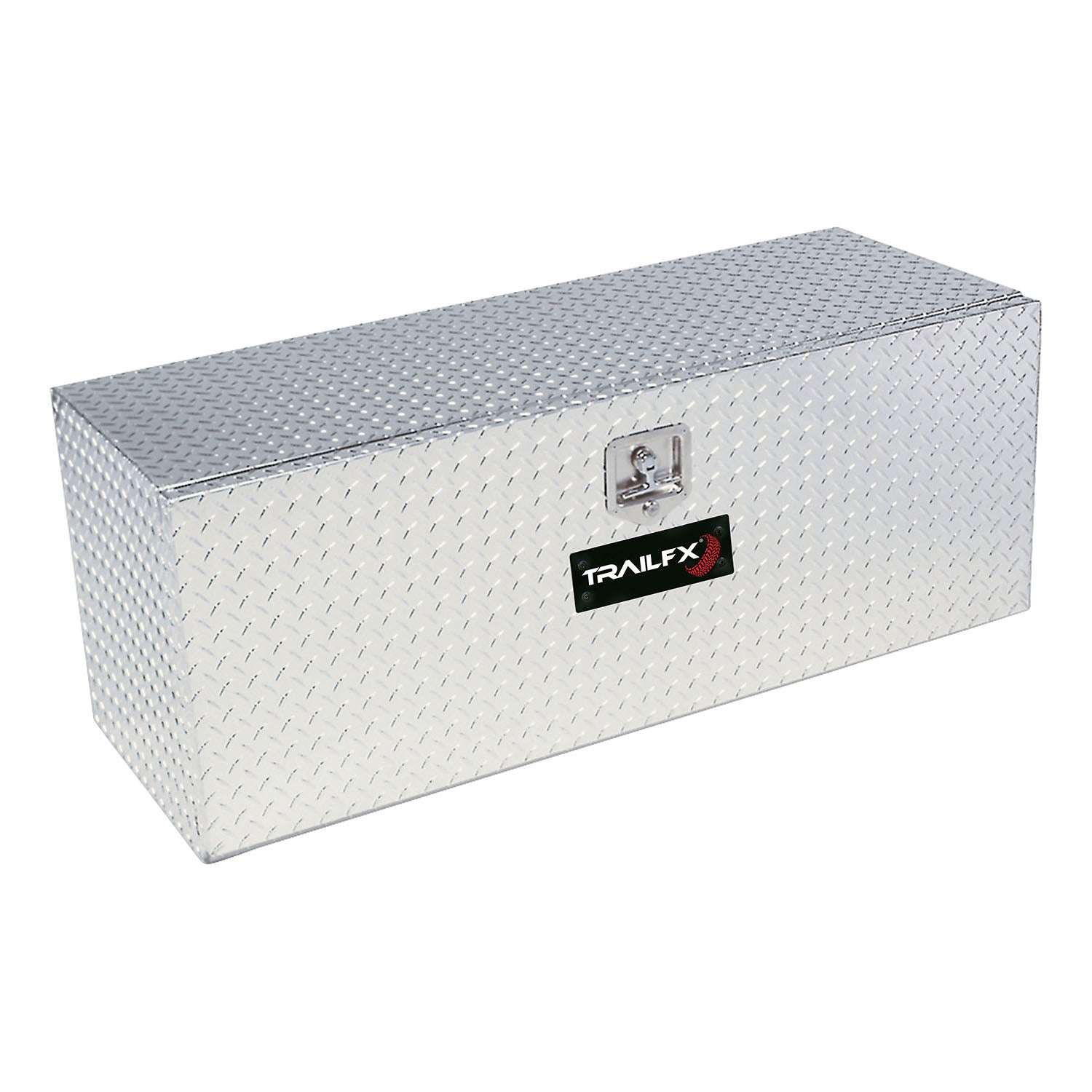 Underbody Sgl Lid Dia Tread Bright Pol 16 Gauge Alum 24x17.5x18 4.5 Cubic Ft Cap by TrailFX