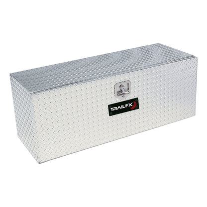 Underbody Sgl Lid Dia Tread Bright Pol 16 Gauge Alum 24x17.5x18 4.5 Cubic Ft Cap by TrailFX