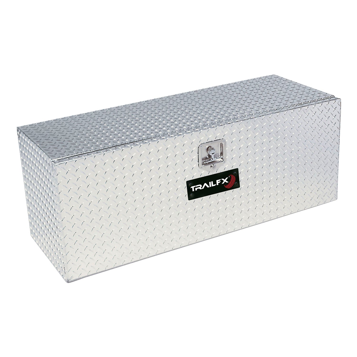 Underbody Sgl Lid Dia Tread Bright Pol 16 Gauge Alum 36x17.5x18 6.8 Cubic Ft Cap by TrailFX