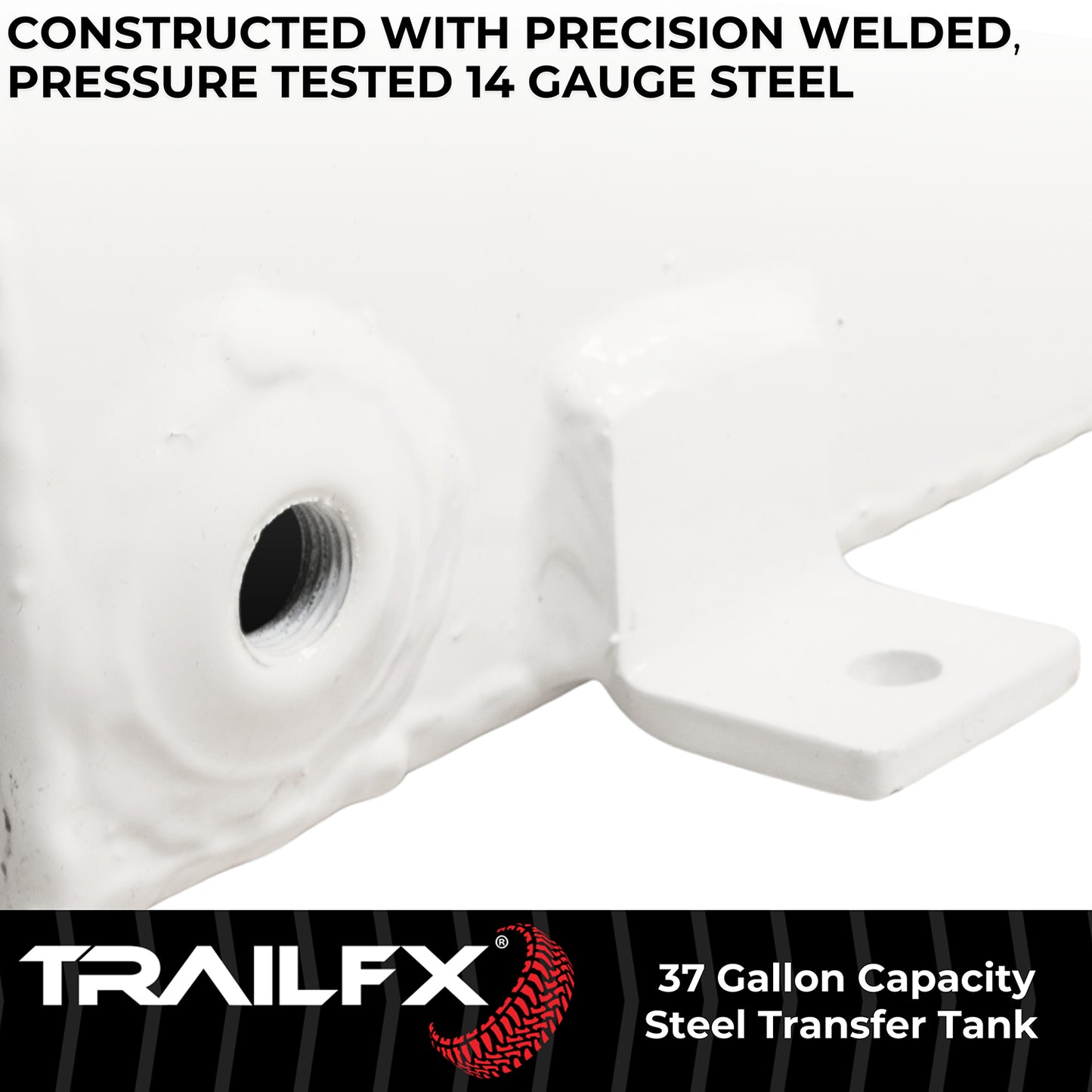 With Vented Lockable Cap (Cap Locks With Padlock - Not Included) by TrailFX