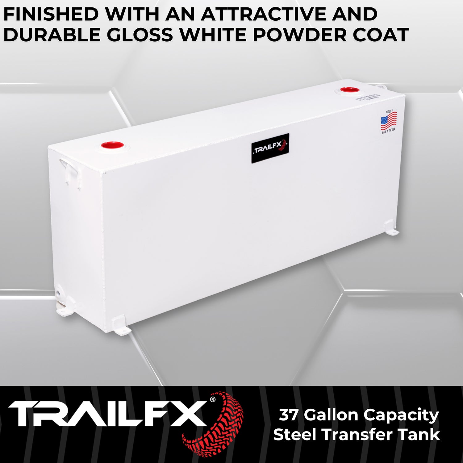 With Vented Lockable Cap (Cap Locks With Padlock - Not Included) by TrailFX