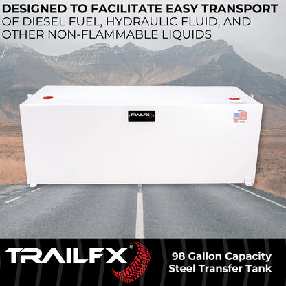 With Vented Lockable Cap (Cap Locks With Padlock - Not Included) by TrailFX