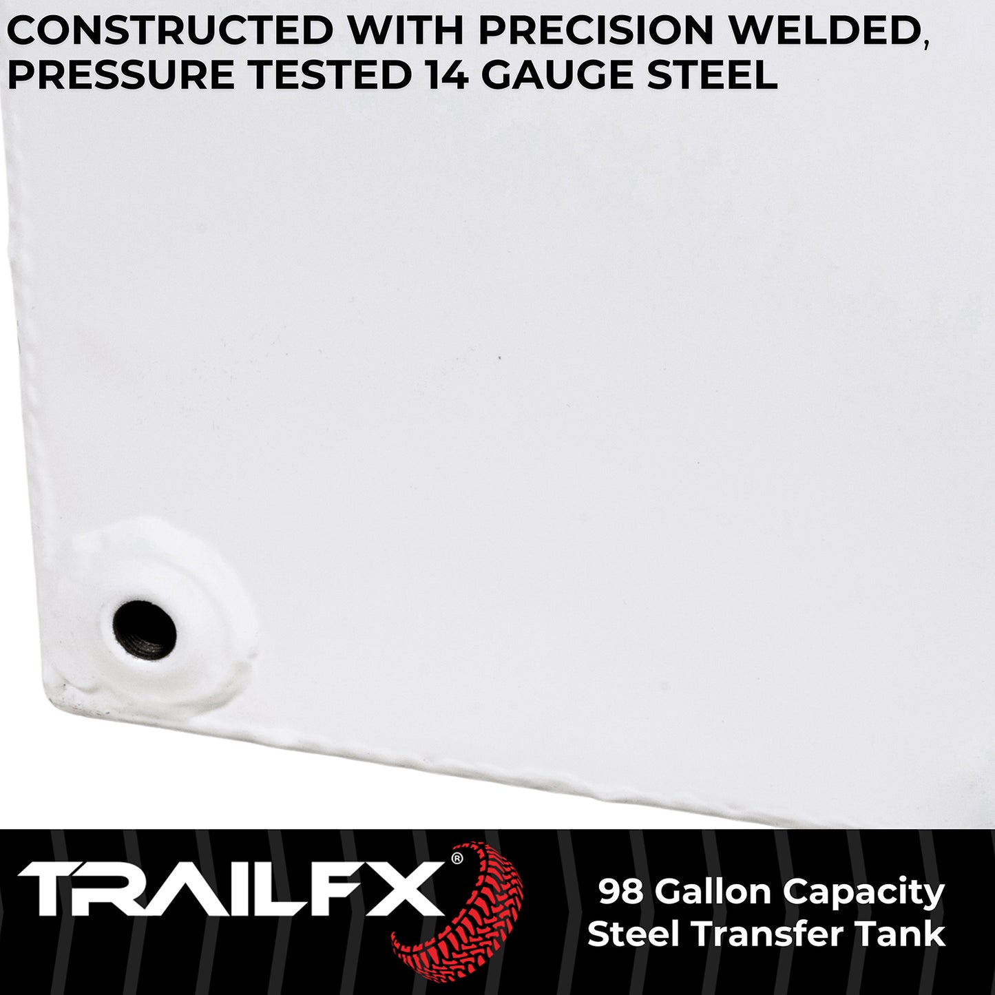 With Vented Lockable Cap (Cap Locks With Padlock - Not Included) by TrailFX