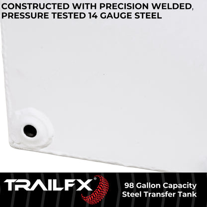 With Vented Lockable Cap (Cap Locks With Padlock - Not Included) by TrailFX