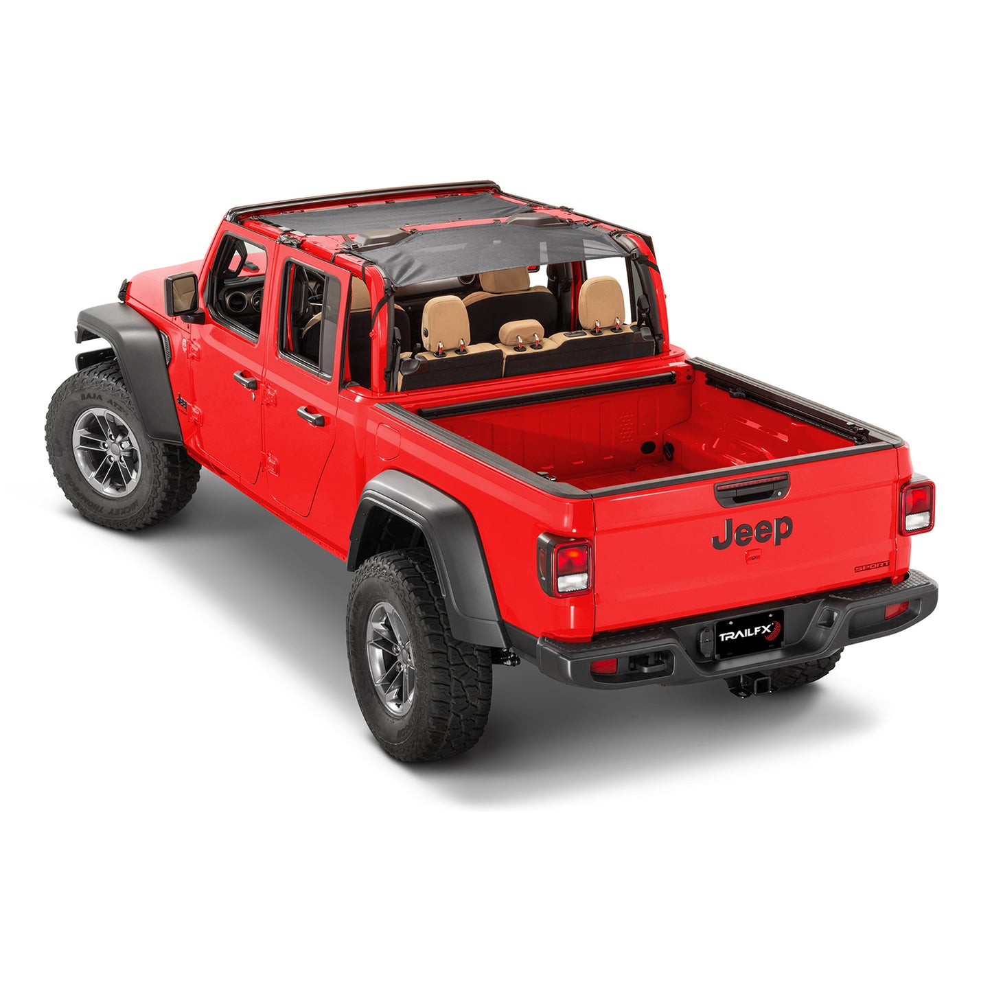 Fits With Factory Hard Top Or Soft Top by TrailFX