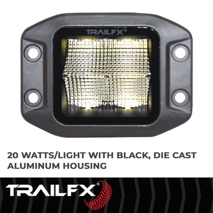 Black Die-Cast Aluminum Housing by TrailFX