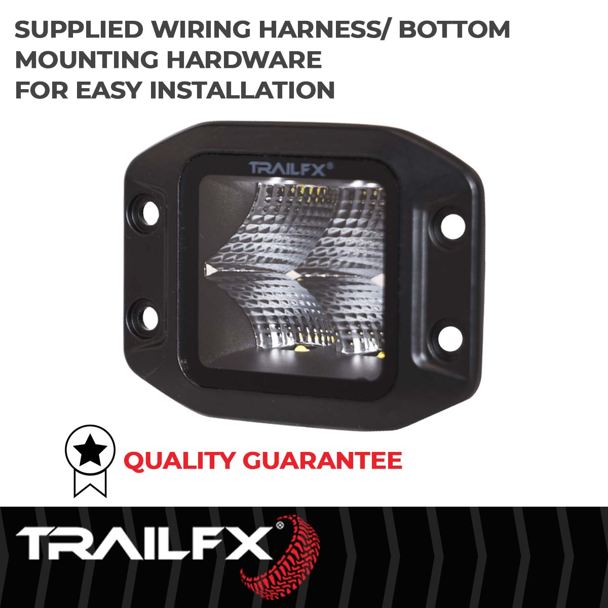 Black Die-Cast Aluminum Housing by TrailFX