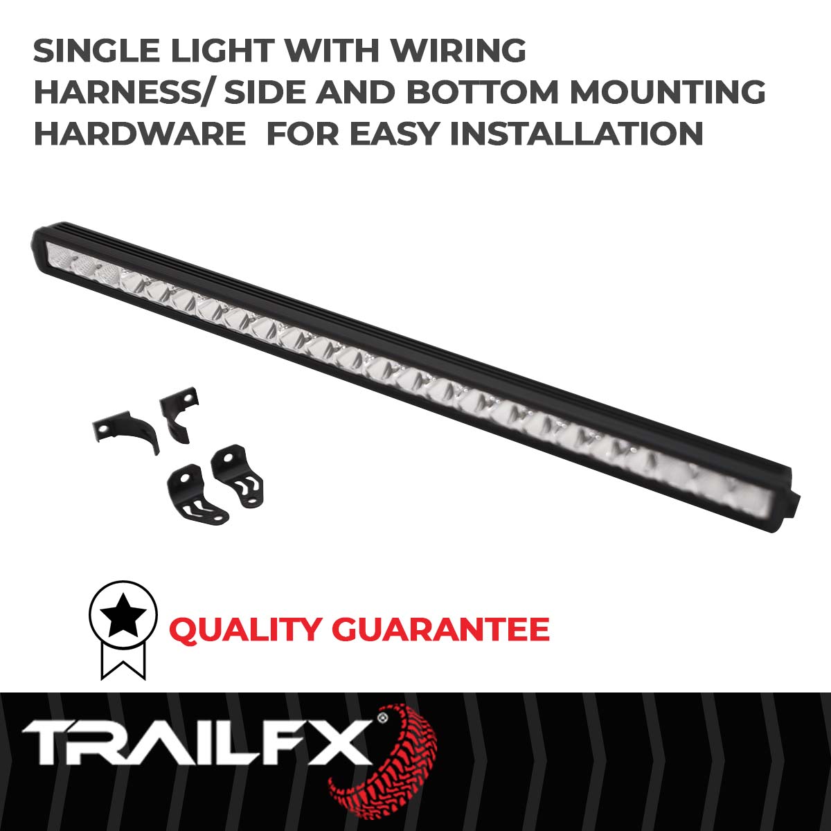 Single Light W/Wrng Hrns by TrailFX