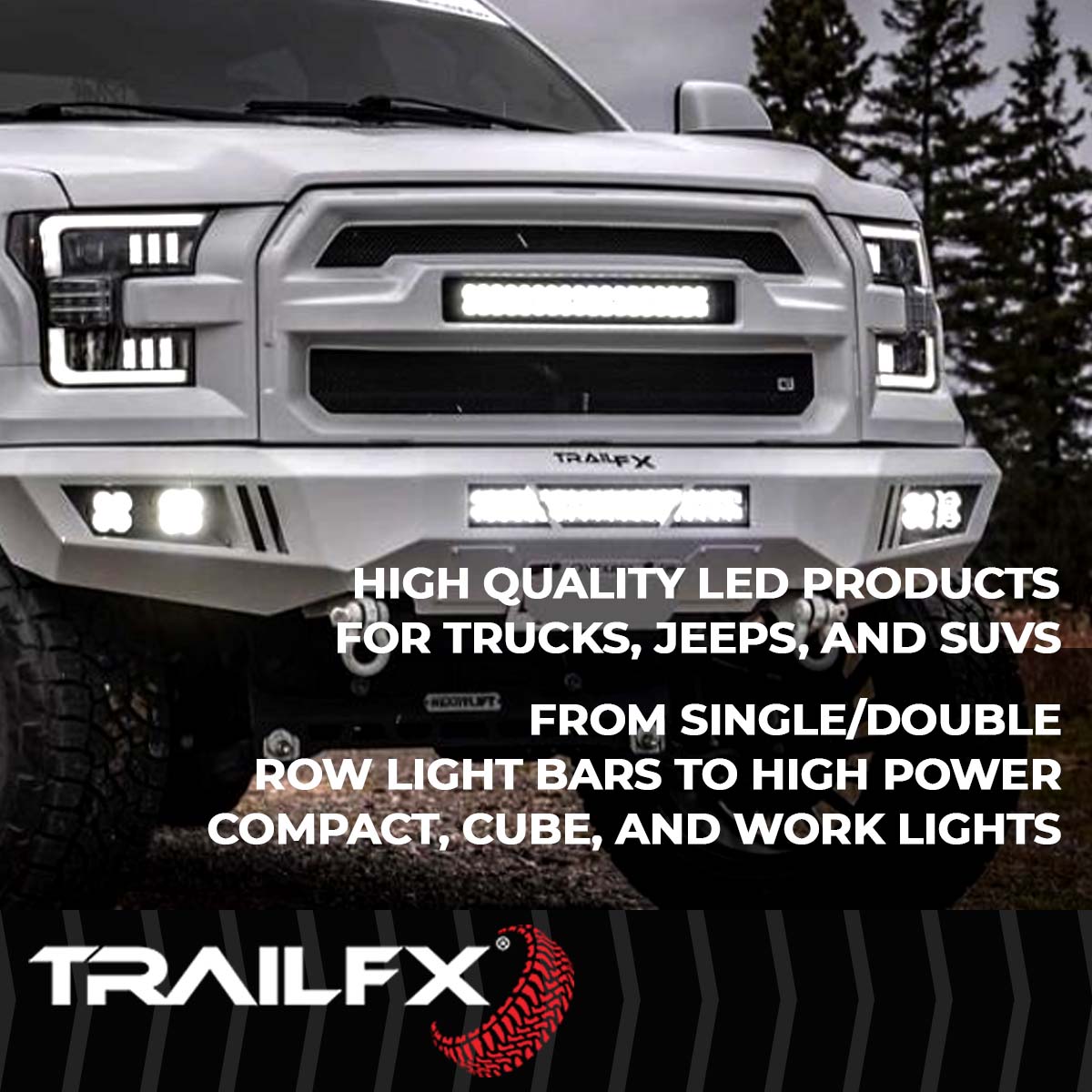 Single Light W/Wrng Hrns by TrailFX